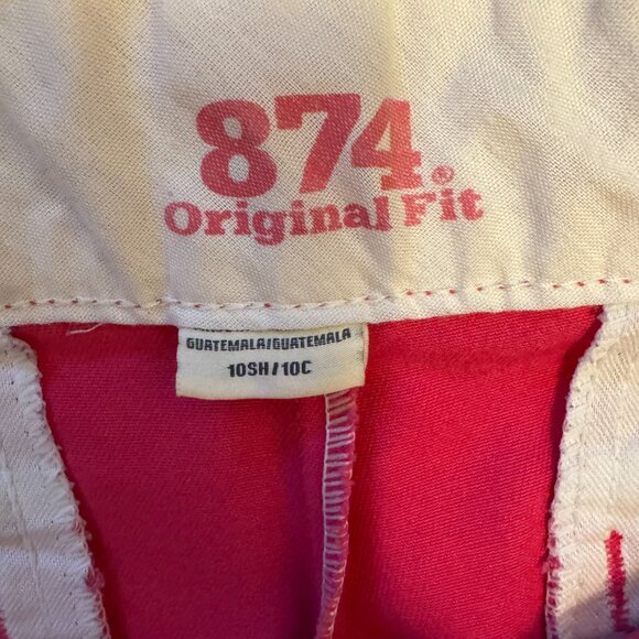 Dickies Pink Pants – Size 10S – Cutoff Hem – EUC - Picture 3 of 12